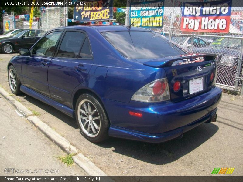 Spectra Blue Mica / Black 2001 Lexus IS 300