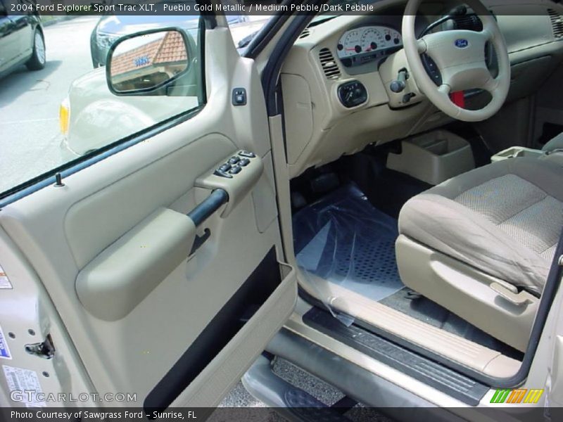 Pueblo Gold Metallic / Medium Pebble/Dark Pebble 2004 Ford Explorer Sport Trac XLT