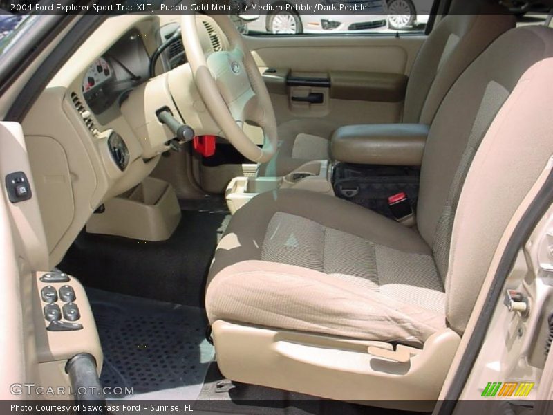 Pueblo Gold Metallic / Medium Pebble/Dark Pebble 2004 Ford Explorer Sport Trac XLT