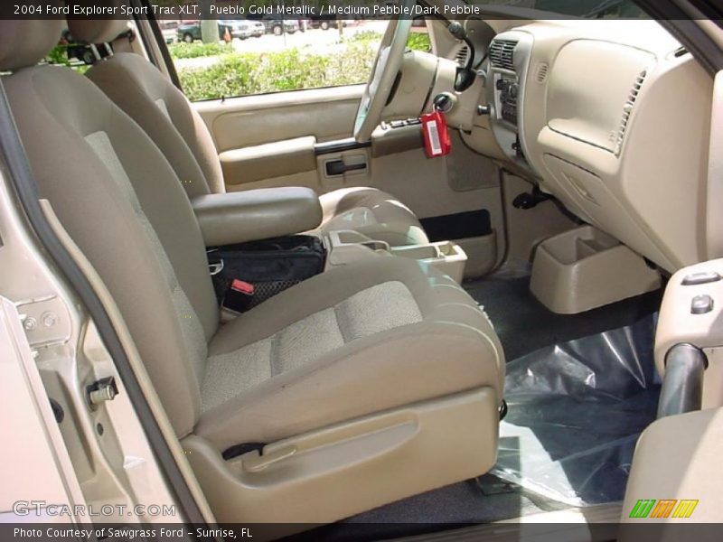 Pueblo Gold Metallic / Medium Pebble/Dark Pebble 2004 Ford Explorer Sport Trac XLT