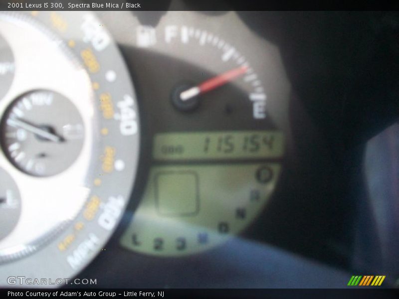 Spectra Blue Mica / Black 2001 Lexus IS 300