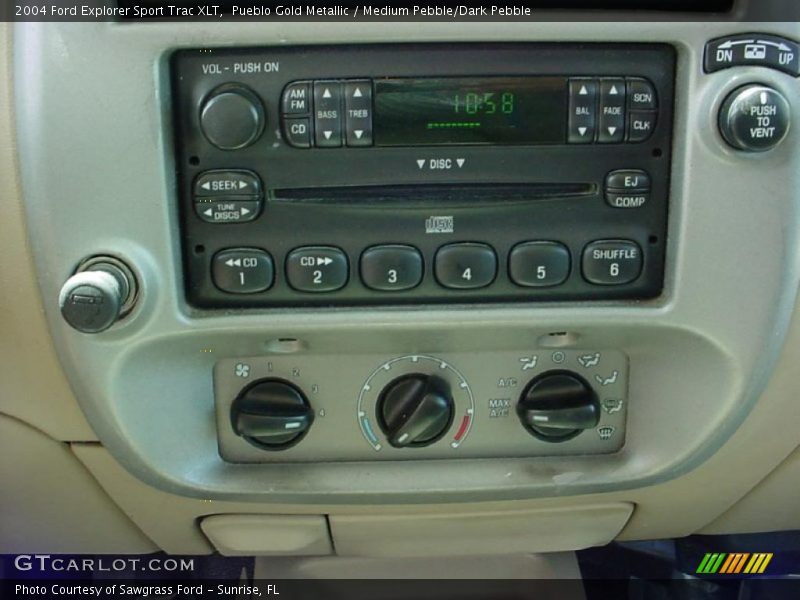 Pueblo Gold Metallic / Medium Pebble/Dark Pebble 2004 Ford Explorer Sport Trac XLT