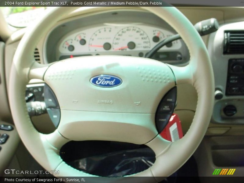 Pueblo Gold Metallic / Medium Pebble/Dark Pebble 2004 Ford Explorer Sport Trac XLT