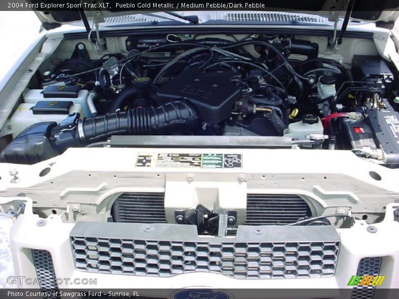 Pueblo Gold Metallic / Medium Pebble/Dark Pebble 2004 Ford Explorer Sport Trac XLT
