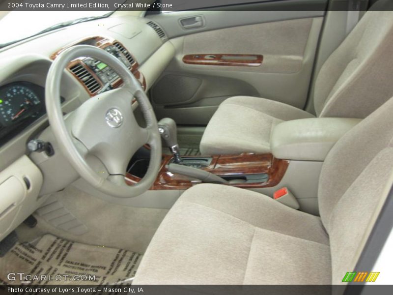 Crystal White / Stone 2004 Toyota Camry Limited Edition