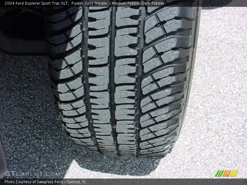 Pueblo Gold Metallic / Medium Pebble/Dark Pebble 2004 Ford Explorer Sport Trac XLT