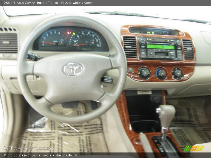 Crystal White / Stone 2004 Toyota Camry Limited Edition