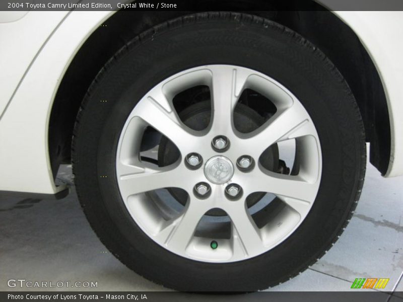 Crystal White / Stone 2004 Toyota Camry Limited Edition