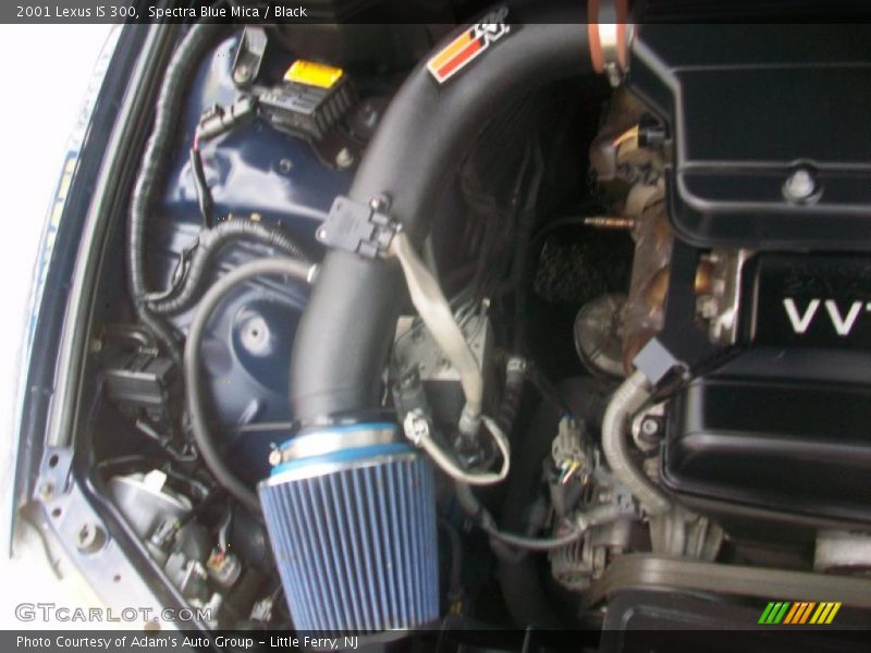 Spectra Blue Mica / Black 2001 Lexus IS 300