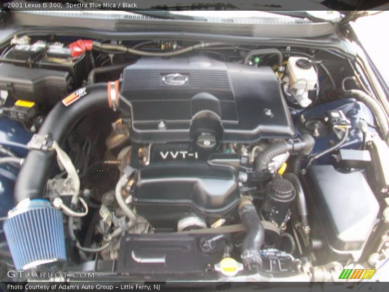 Spectra Blue Mica / Black 2001 Lexus IS 300