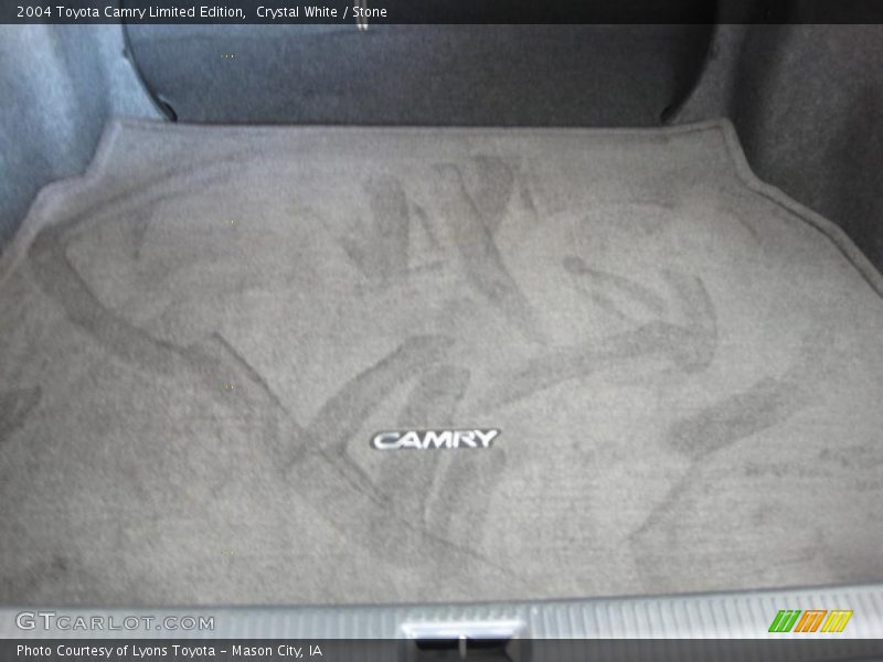 Crystal White / Stone 2004 Toyota Camry Limited Edition