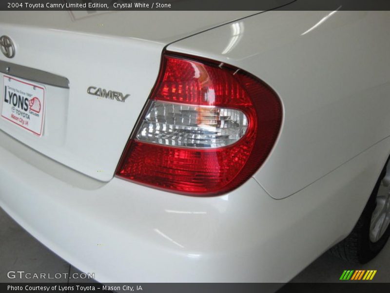 Crystal White / Stone 2004 Toyota Camry Limited Edition