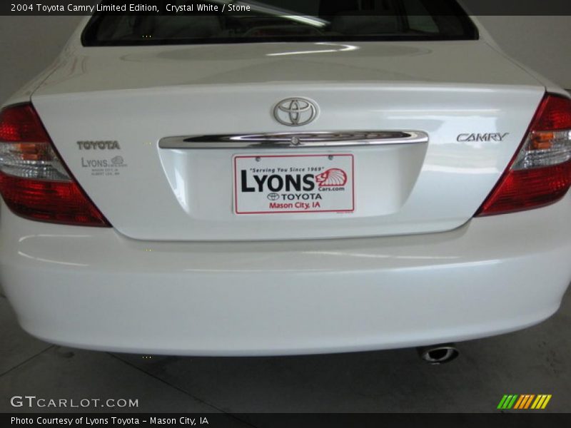 Crystal White / Stone 2004 Toyota Camry Limited Edition