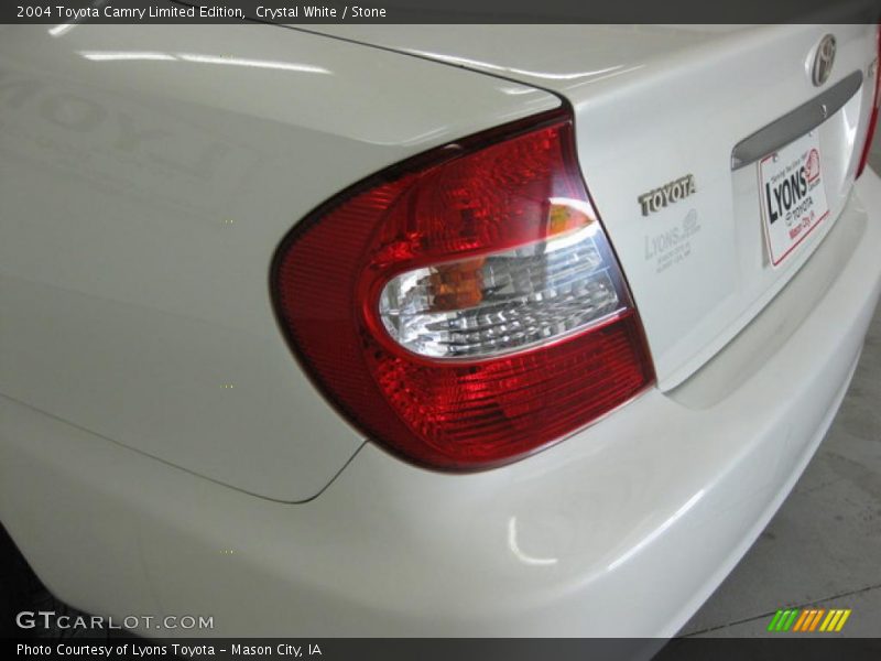 Crystal White / Stone 2004 Toyota Camry Limited Edition