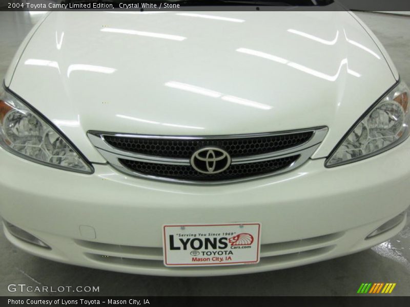 Crystal White / Stone 2004 Toyota Camry Limited Edition