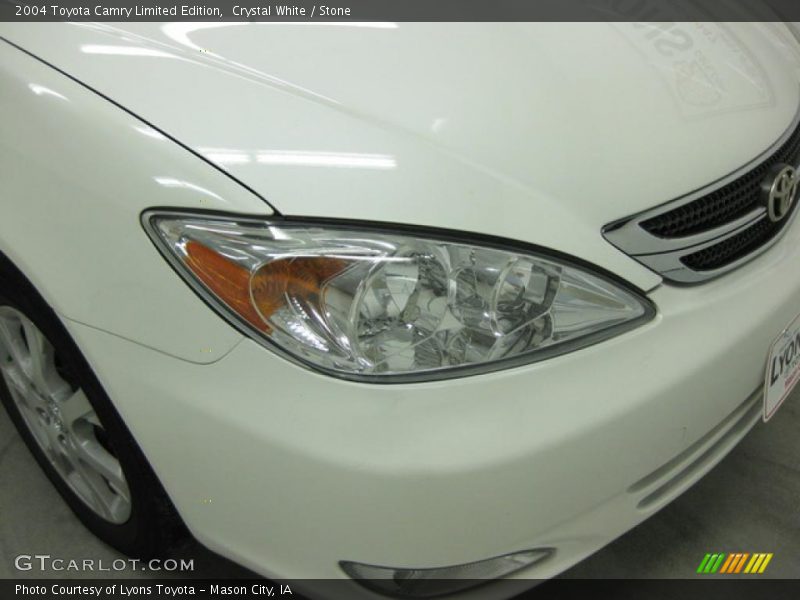Crystal White / Stone 2004 Toyota Camry Limited Edition