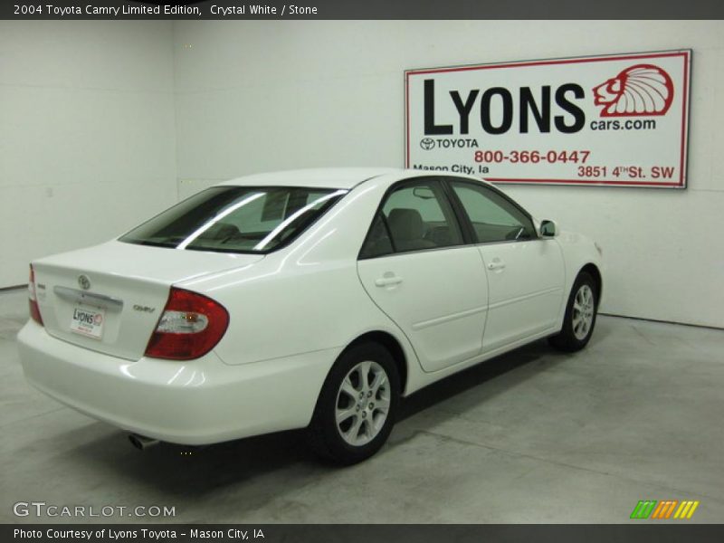 Crystal White / Stone 2004 Toyota Camry Limited Edition