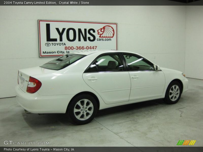 Crystal White / Stone 2004 Toyota Camry Limited Edition