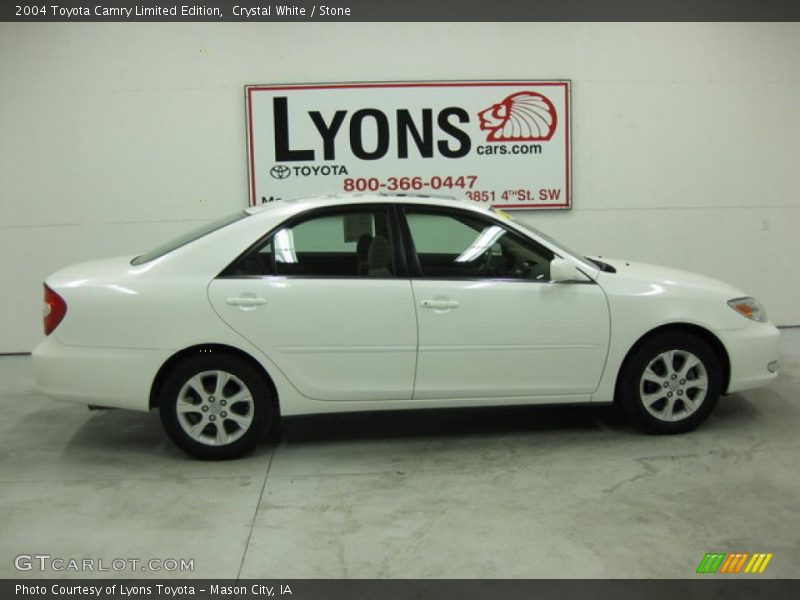 Crystal White / Stone 2004 Toyota Camry Limited Edition