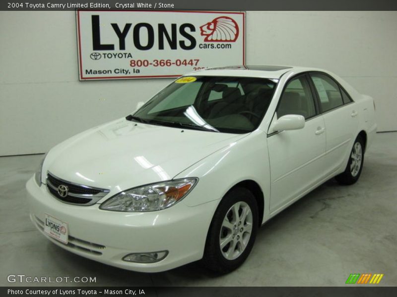 Crystal White / Stone 2004 Toyota Camry Limited Edition