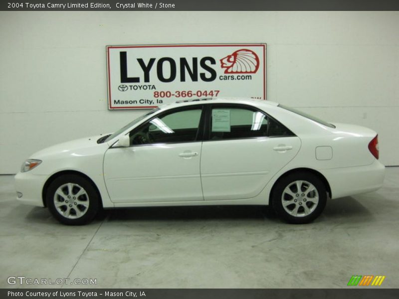 Crystal White / Stone 2004 Toyota Camry Limited Edition