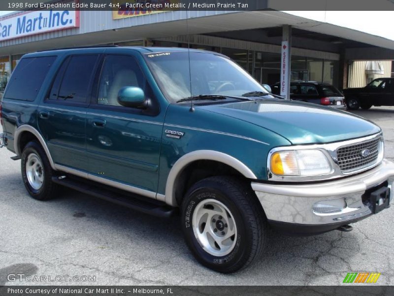 Pacific Green Metallic / Medium Prairie Tan 1998 Ford Expedition Eddie Bauer 4x4