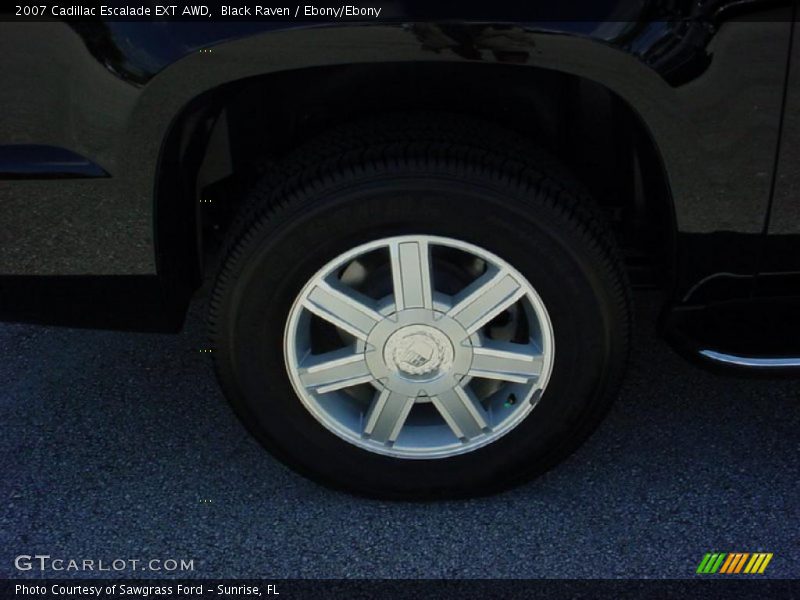 Black Raven / Ebony/Ebony 2007 Cadillac Escalade EXT AWD