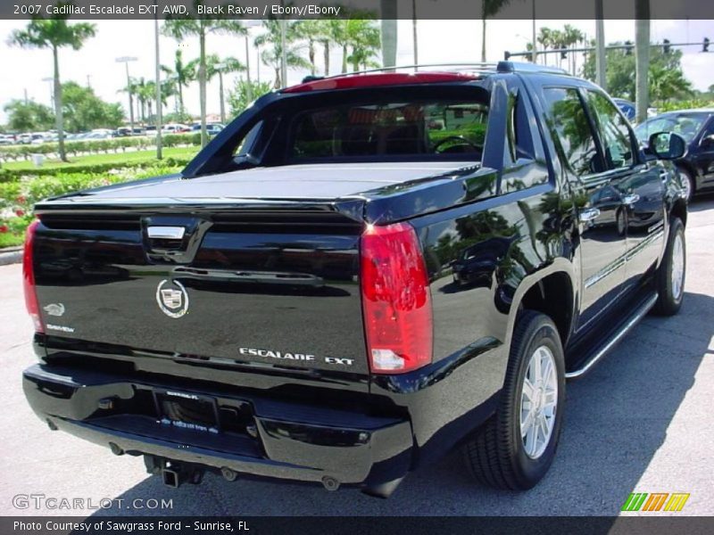 Black Raven / Ebony/Ebony 2007 Cadillac Escalade EXT AWD