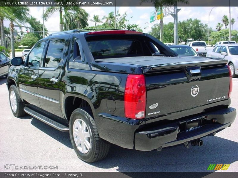 Black Raven / Ebony/Ebony 2007 Cadillac Escalade EXT AWD