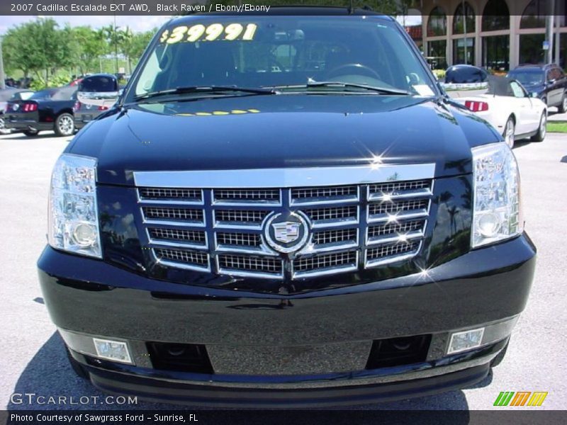 Black Raven / Ebony/Ebony 2007 Cadillac Escalade EXT AWD