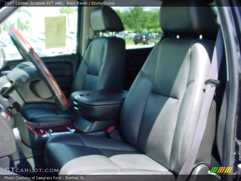 Black Raven / Ebony/Ebony 2007 Cadillac Escalade EXT AWD