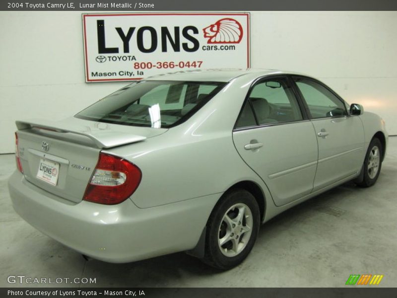 Lunar Mist Metallic / Stone 2004 Toyota Camry LE