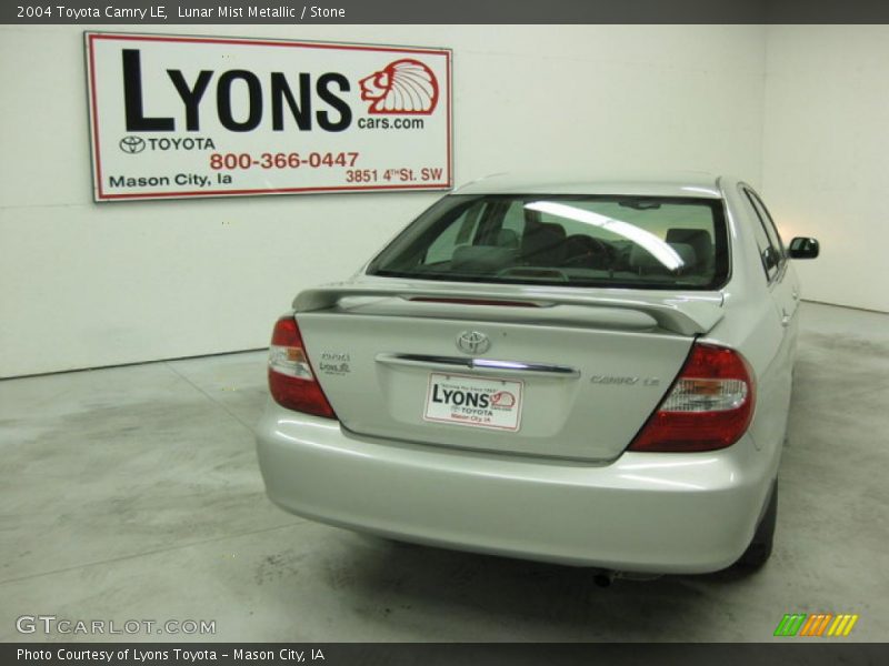 Lunar Mist Metallic / Stone 2004 Toyota Camry LE