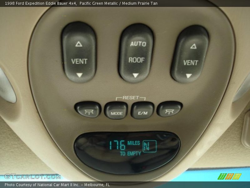 Pacific Green Metallic / Medium Prairie Tan 1998 Ford Expedition Eddie Bauer 4x4