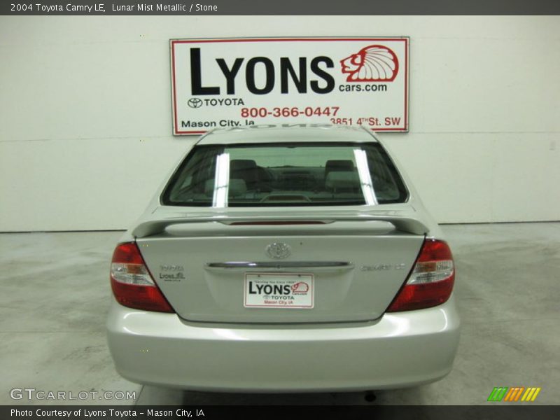 Lunar Mist Metallic / Stone 2004 Toyota Camry LE