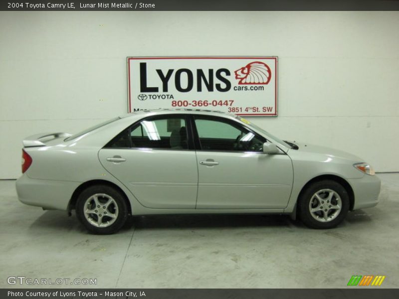 Lunar Mist Metallic / Stone 2004 Toyota Camry LE