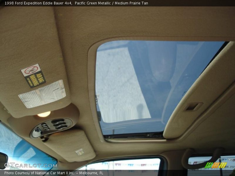 Pacific Green Metallic / Medium Prairie Tan 1998 Ford Expedition Eddie Bauer 4x4