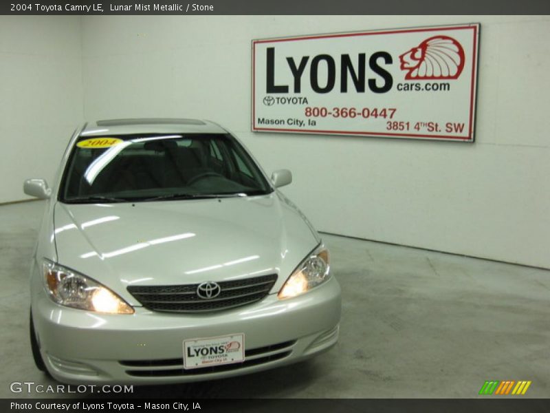 Lunar Mist Metallic / Stone 2004 Toyota Camry LE