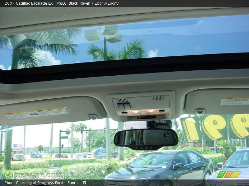Black Raven / Ebony/Ebony 2007 Cadillac Escalade EXT AWD