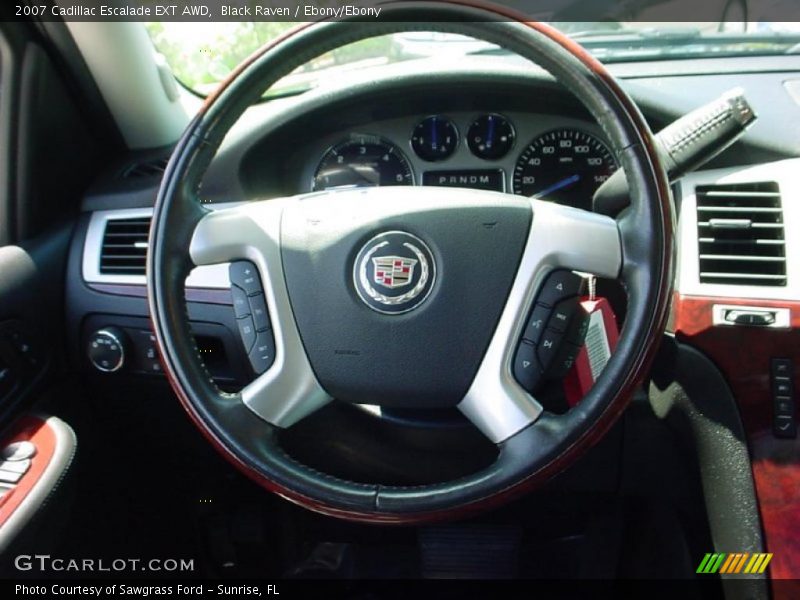Black Raven / Ebony/Ebony 2007 Cadillac Escalade EXT AWD