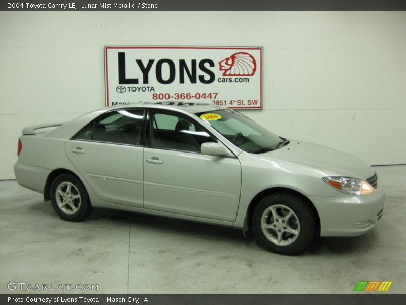 Lunar Mist Metallic / Stone 2004 Toyota Camry LE