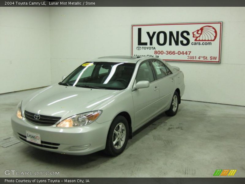 Lunar Mist Metallic / Stone 2004 Toyota Camry LE