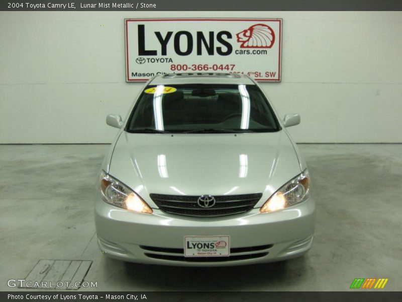 Lunar Mist Metallic / Stone 2004 Toyota Camry LE