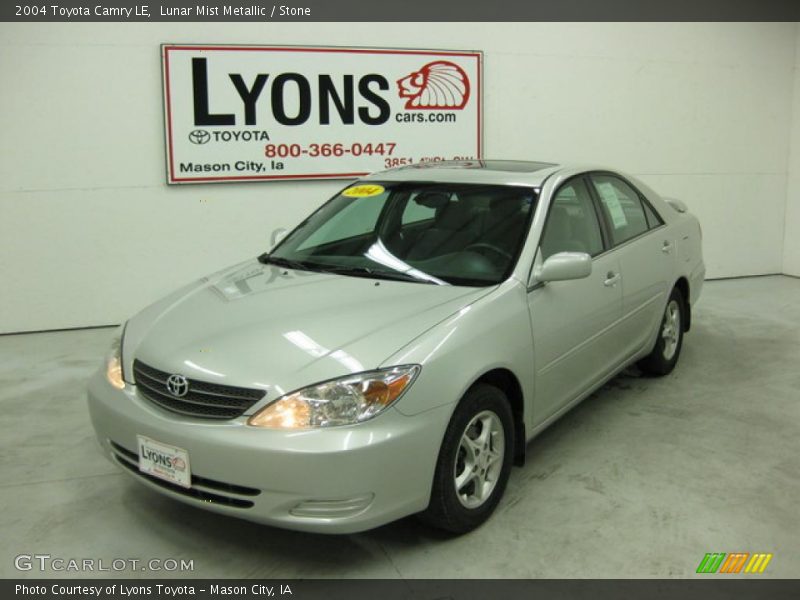 Lunar Mist Metallic / Stone 2004 Toyota Camry LE