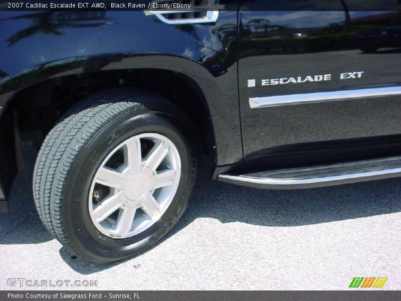Black Raven / Ebony/Ebony 2007 Cadillac Escalade EXT AWD
