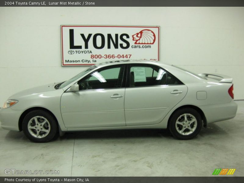 Lunar Mist Metallic / Stone 2004 Toyota Camry LE
