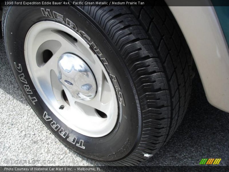 Pacific Green Metallic / Medium Prairie Tan 1998 Ford Expedition Eddie Bauer 4x4