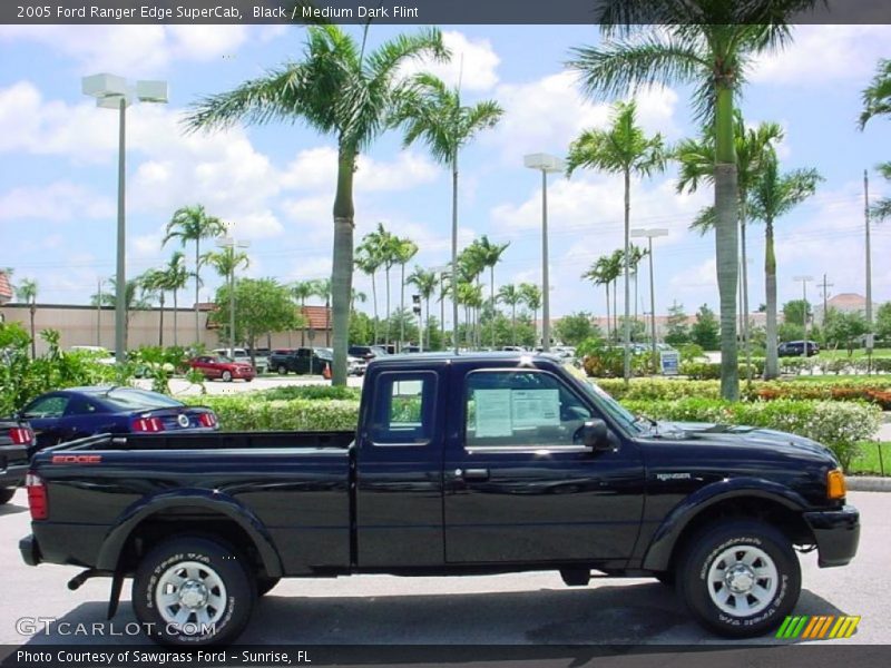 Black / Medium Dark Flint 2005 Ford Ranger Edge SuperCab