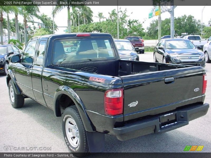 Black / Medium Dark Flint 2005 Ford Ranger Edge SuperCab