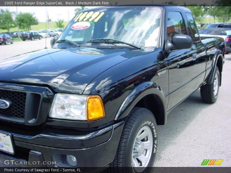 Black / Medium Dark Flint 2005 Ford Ranger Edge SuperCab